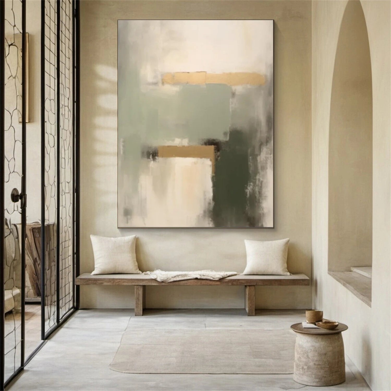 Abstract Canvas Wall Art #AP241