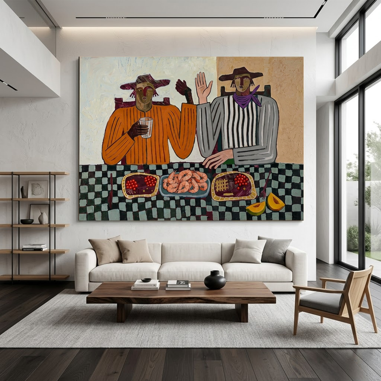 Vintage Americana Art #VT040