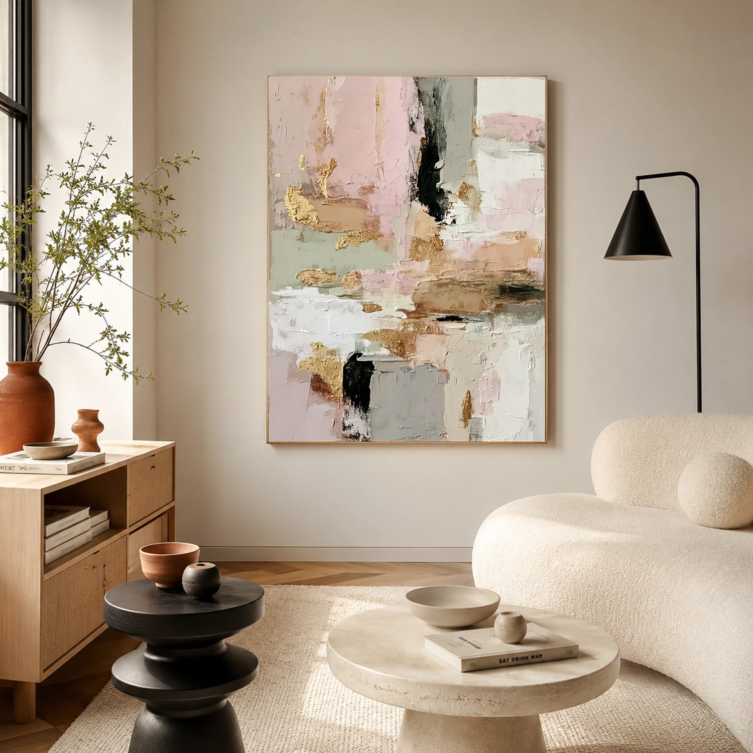 Abstract Textured Wall Art #AT170