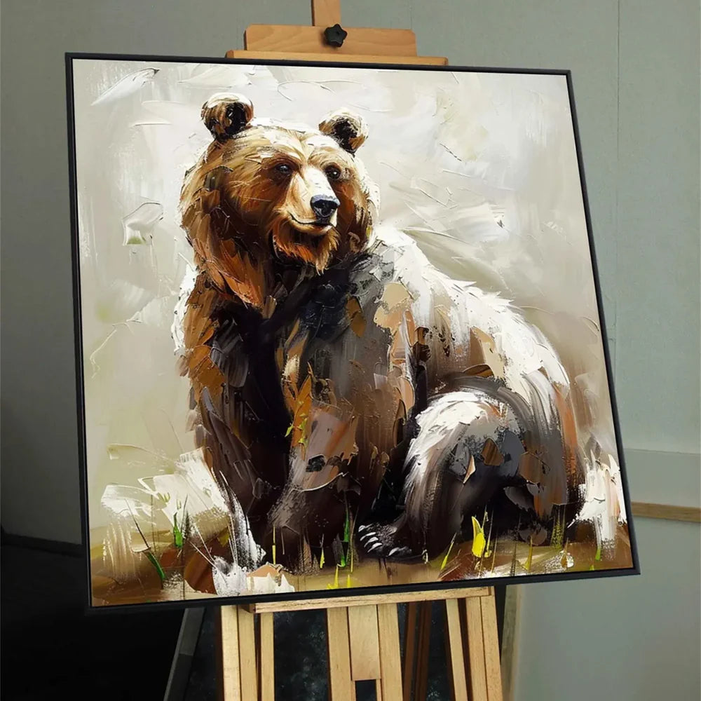 Animal Canvas Art Painting #AC018