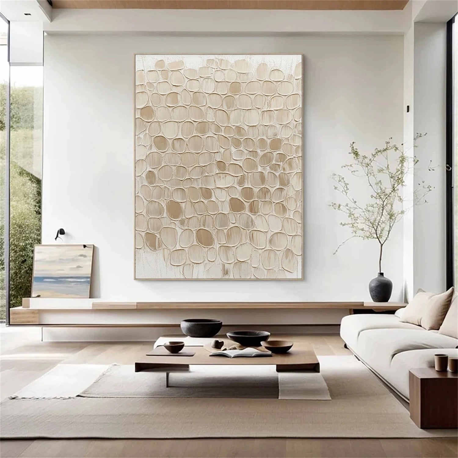 Abstract Textured Wall Art #AT149