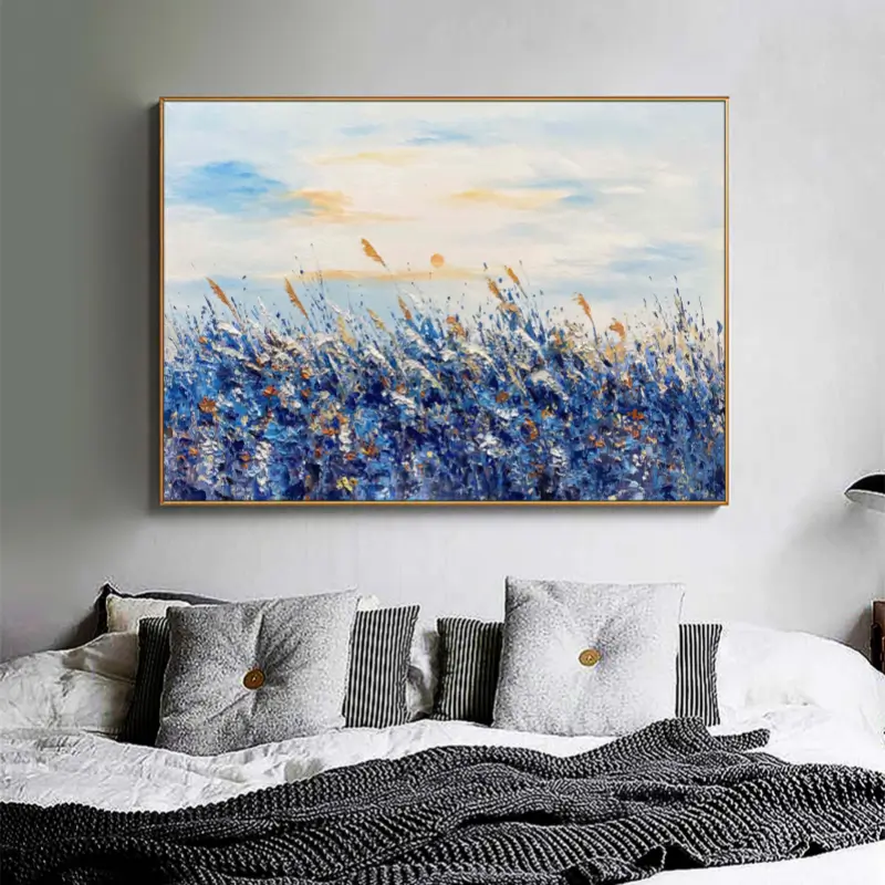 Flower Textured Painting Canvas #FP003