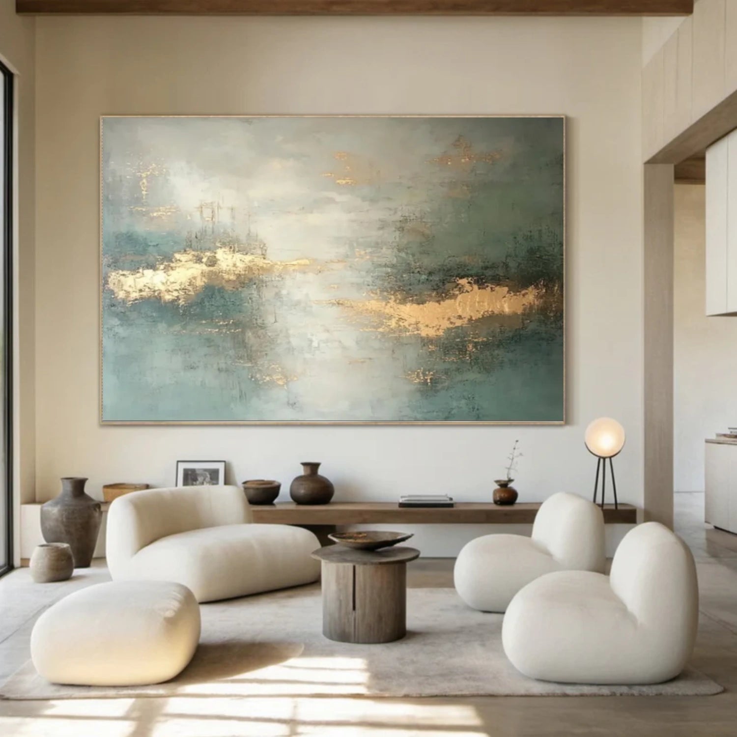 Abstract Canvas Wall Art #AP286