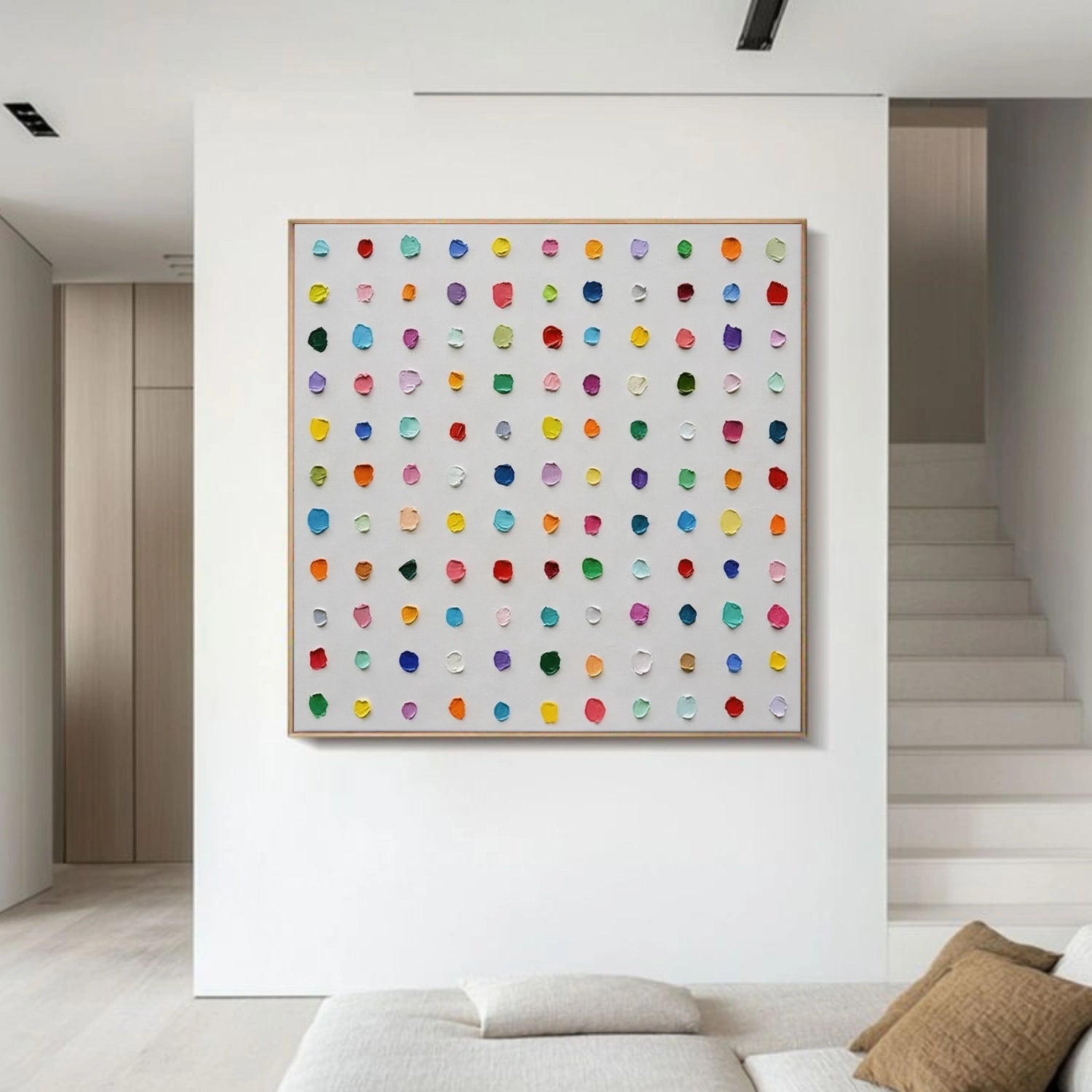 Abstract Textured Wall Art #AT177