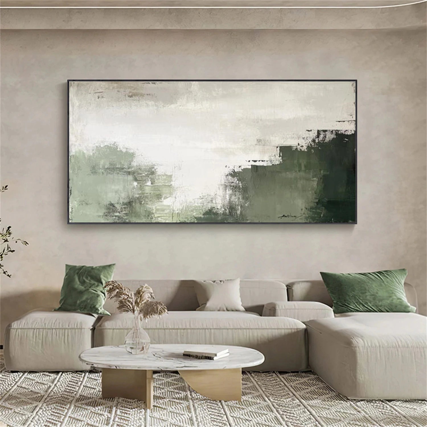 Abstract Canvas Wall Art #AP354