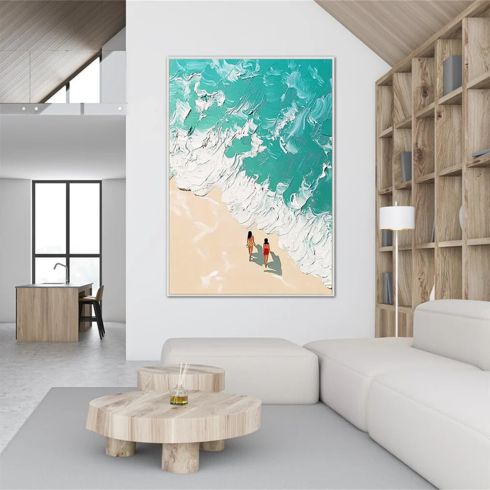 Swimming Sport Textured Wall Art #MS037