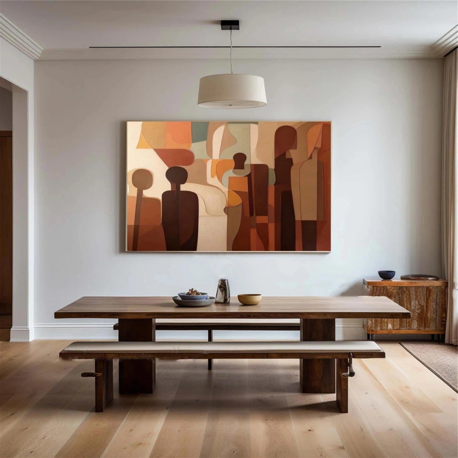 Abstract Textured Wall Art #AT145