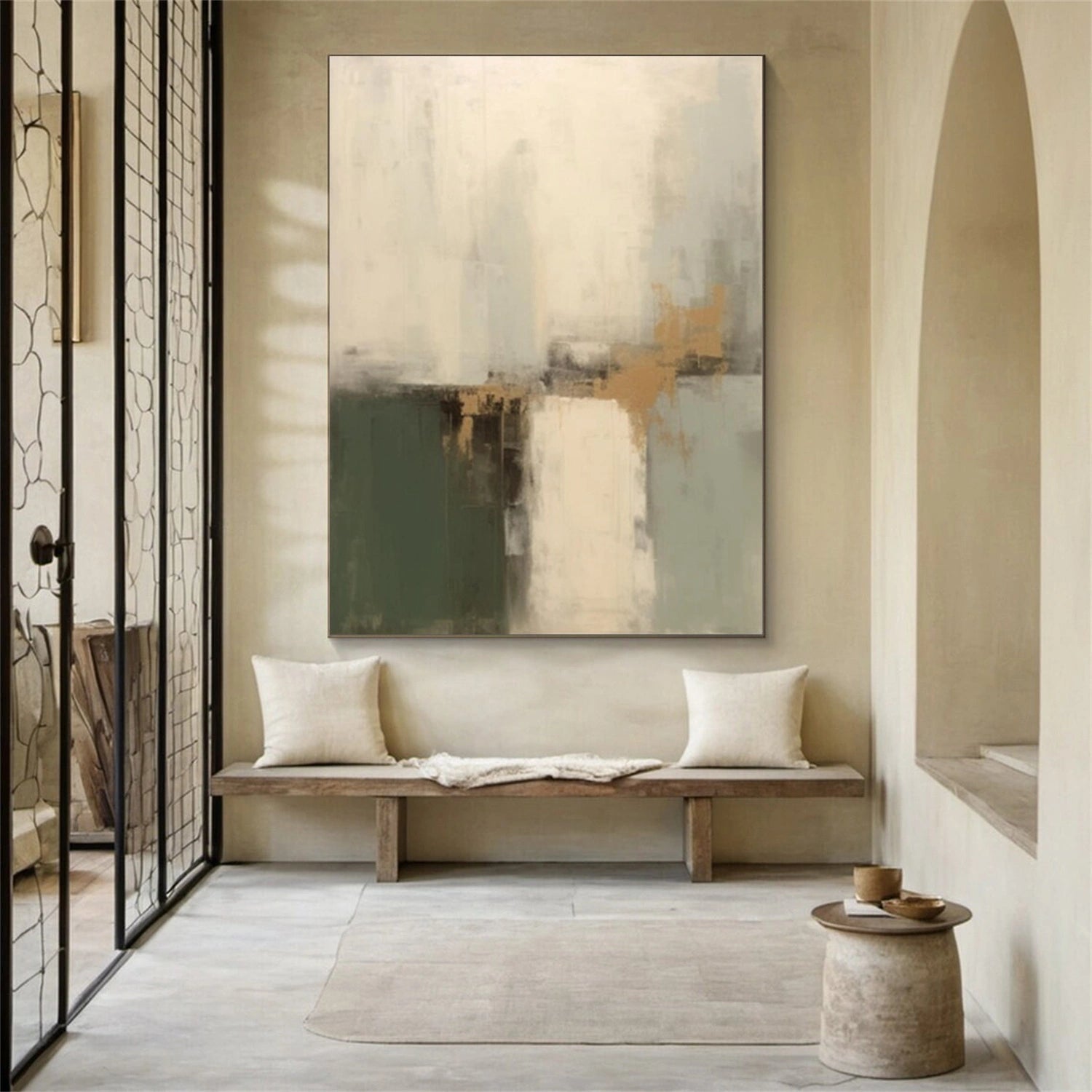 Abstract Canvas Wall Art #AP239