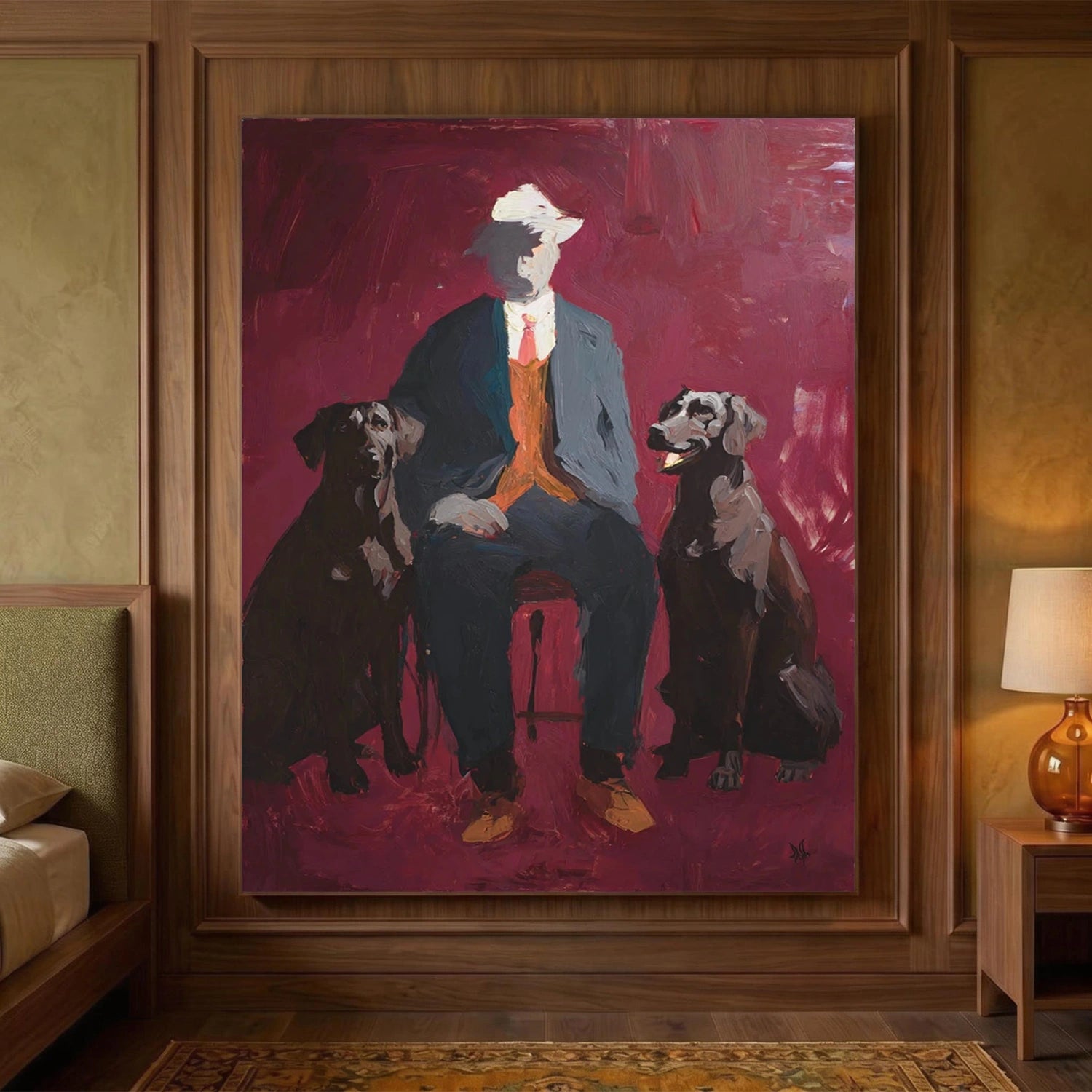 Vintage Americana Art #VT061