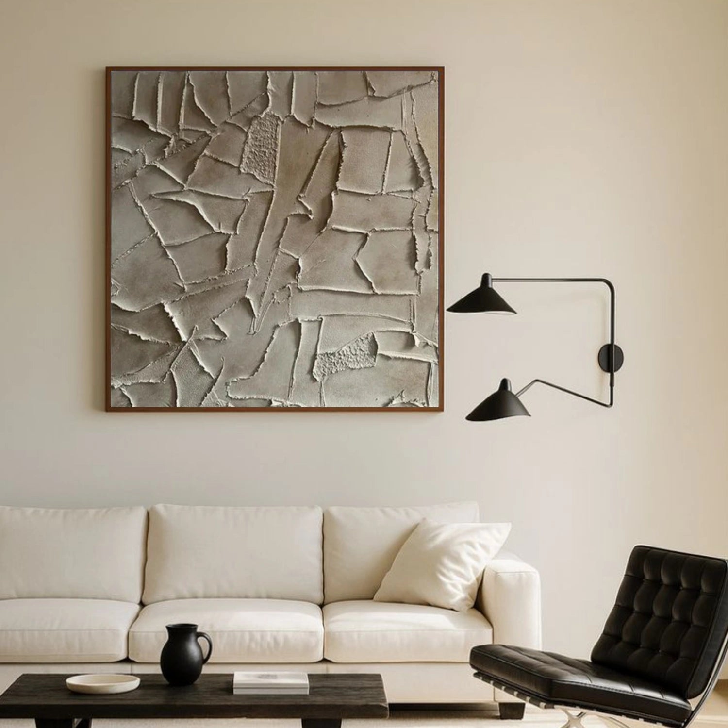 Abstract Textured Wall Art #AT136