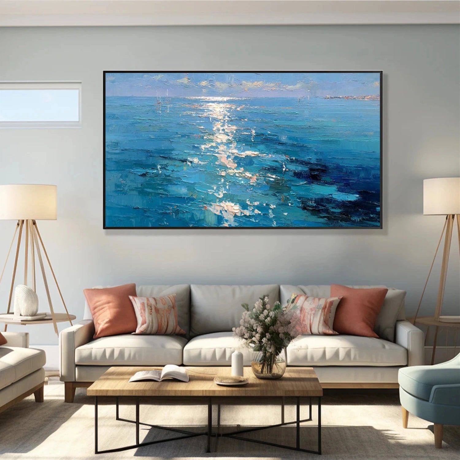 Abstract Textured Wall Art #OP058