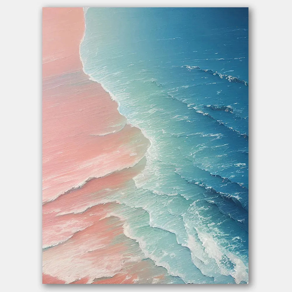 Ocean Textured Painting Canvas #OP017