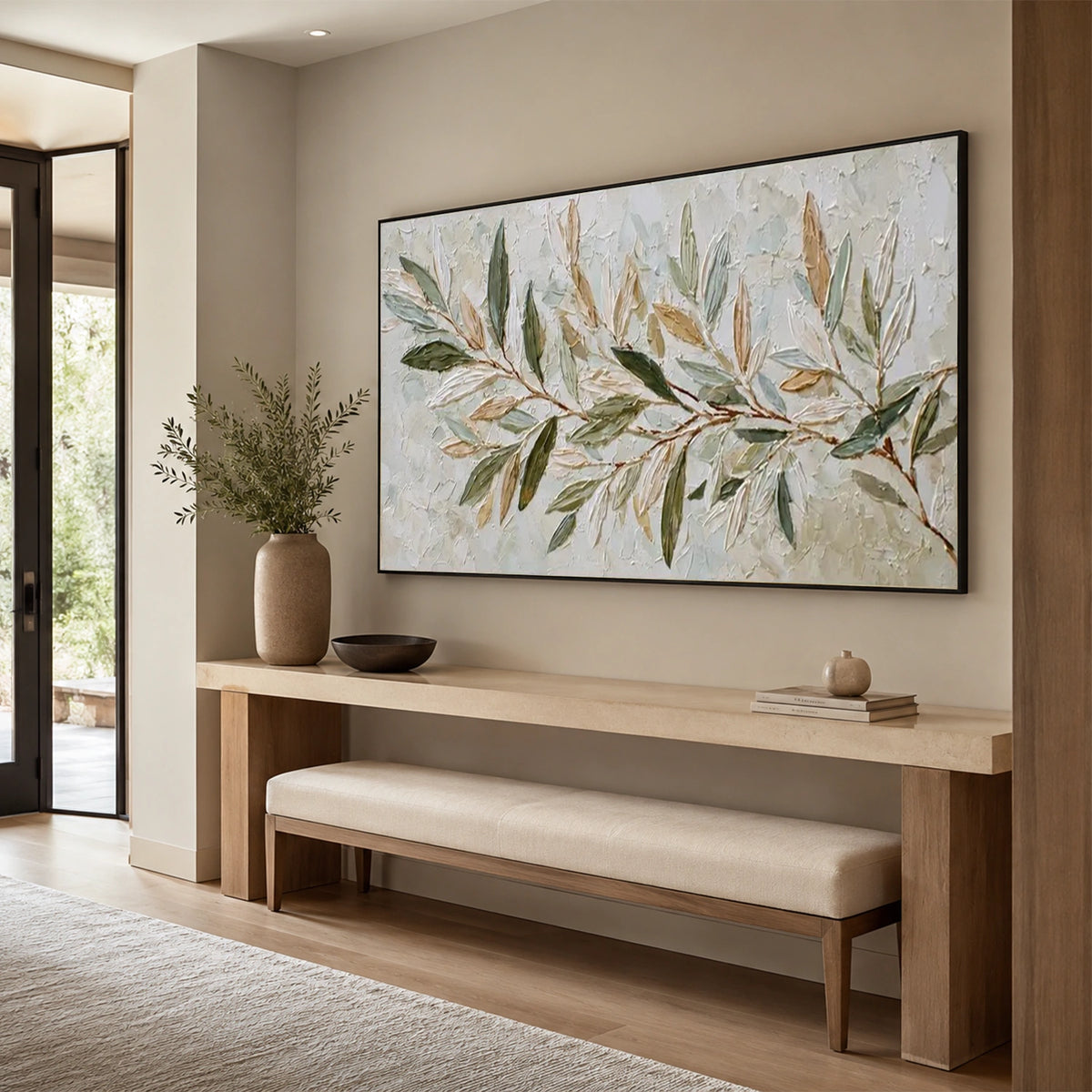 Tree Abstract Textured Wall Art #TP127
