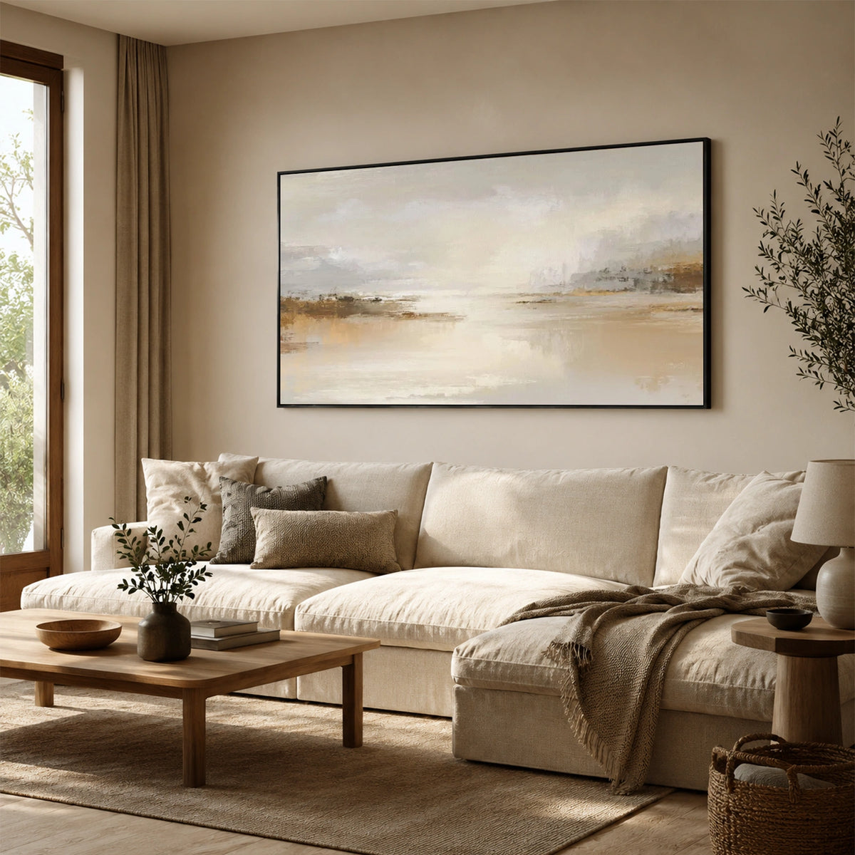 Abstract Canvas Wall Art #AP407