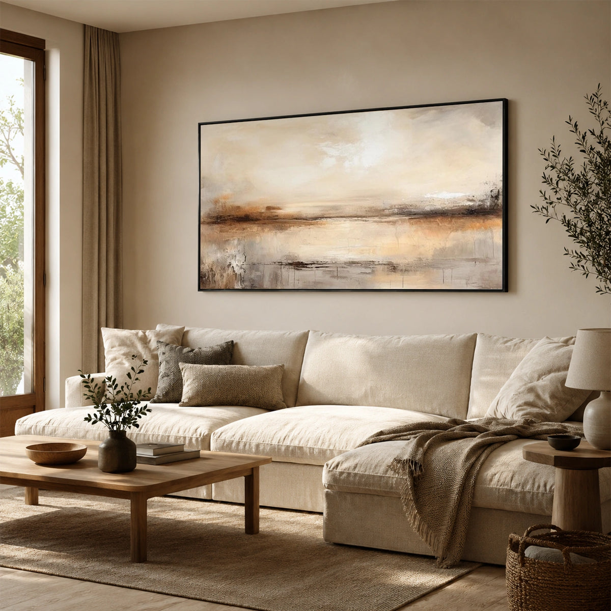 Abstract Canvas Wall Art #AP409
