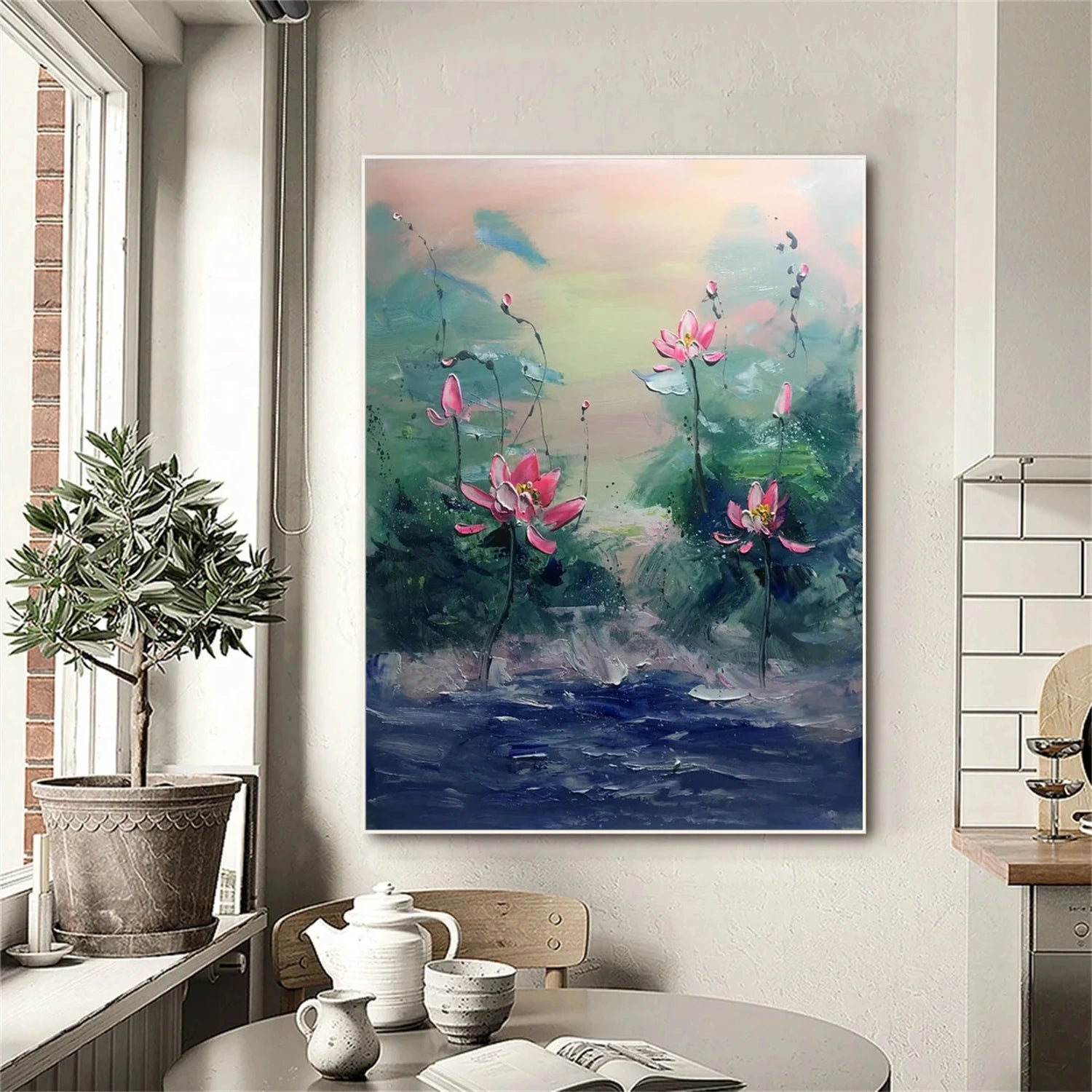 Flower Painting Canvas #FP089