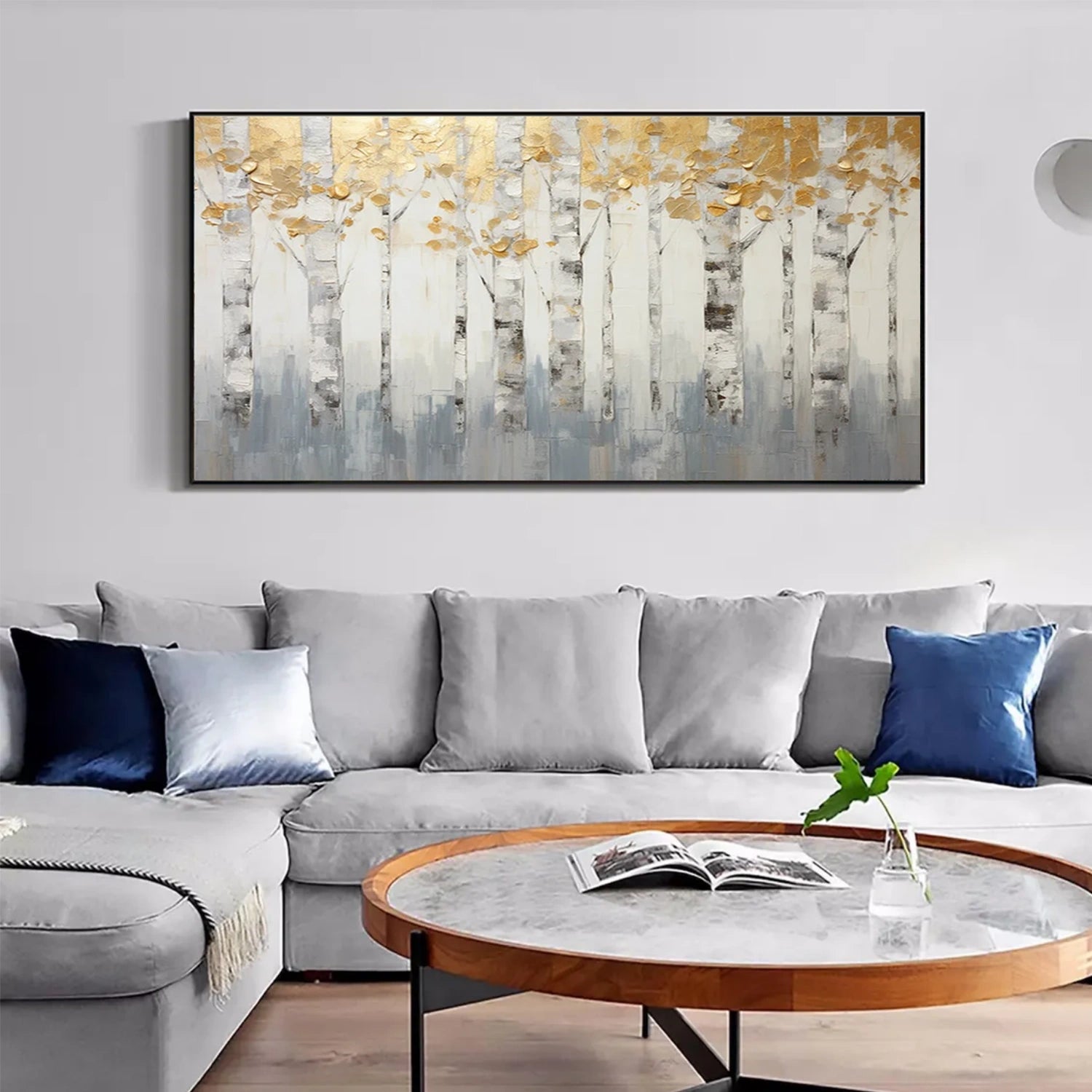 Tree Abstract Textured Wall Art #TP051