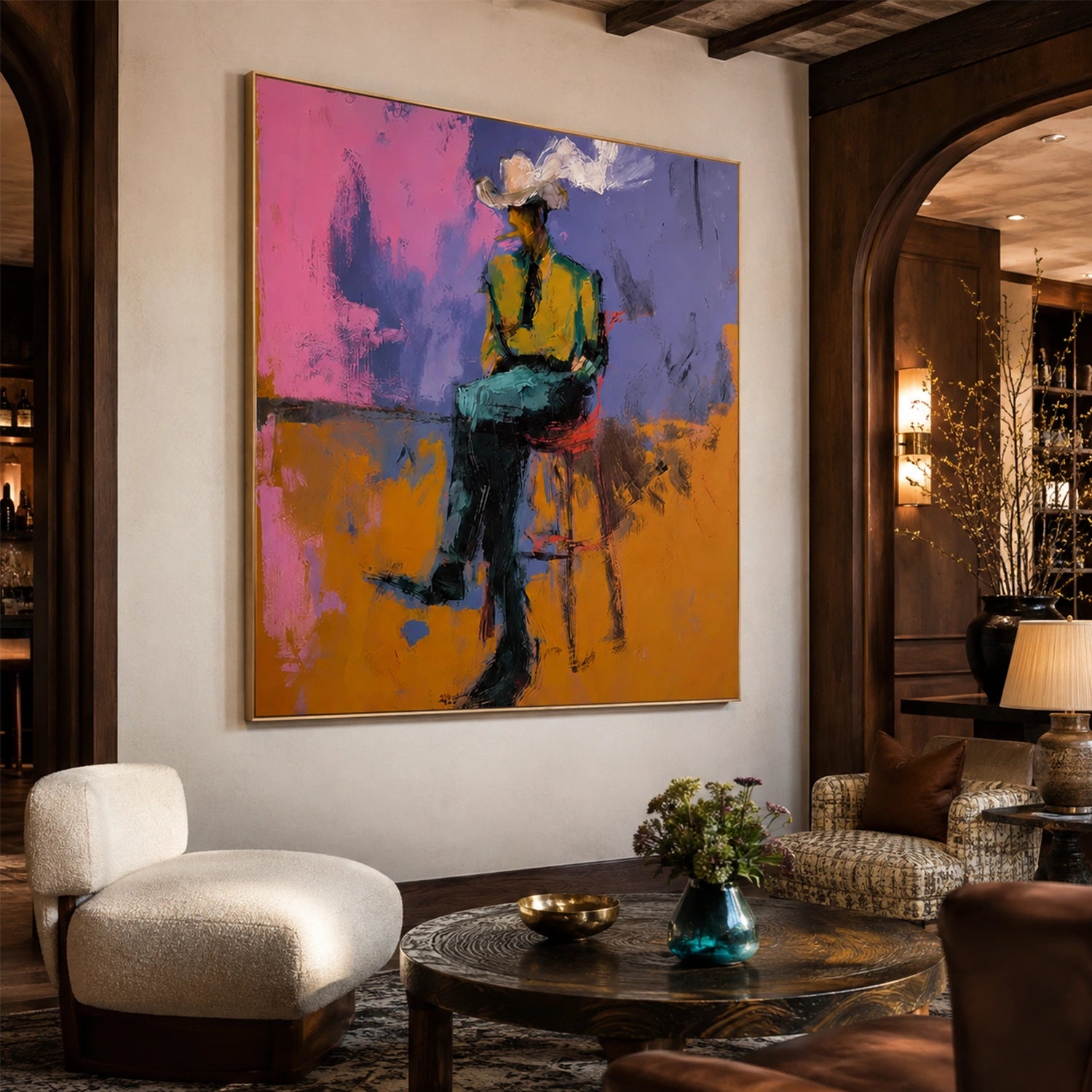 American Western Cowboy Art #VT246