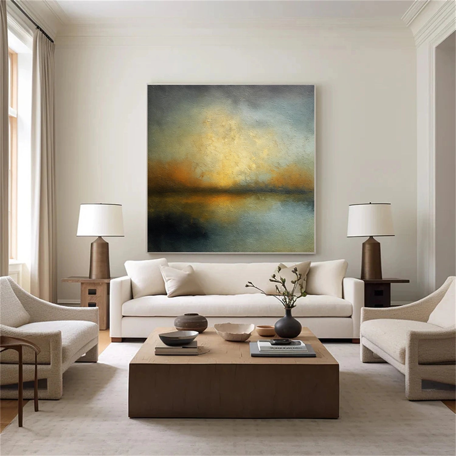 Abstract Canvas Wall Art #AP230