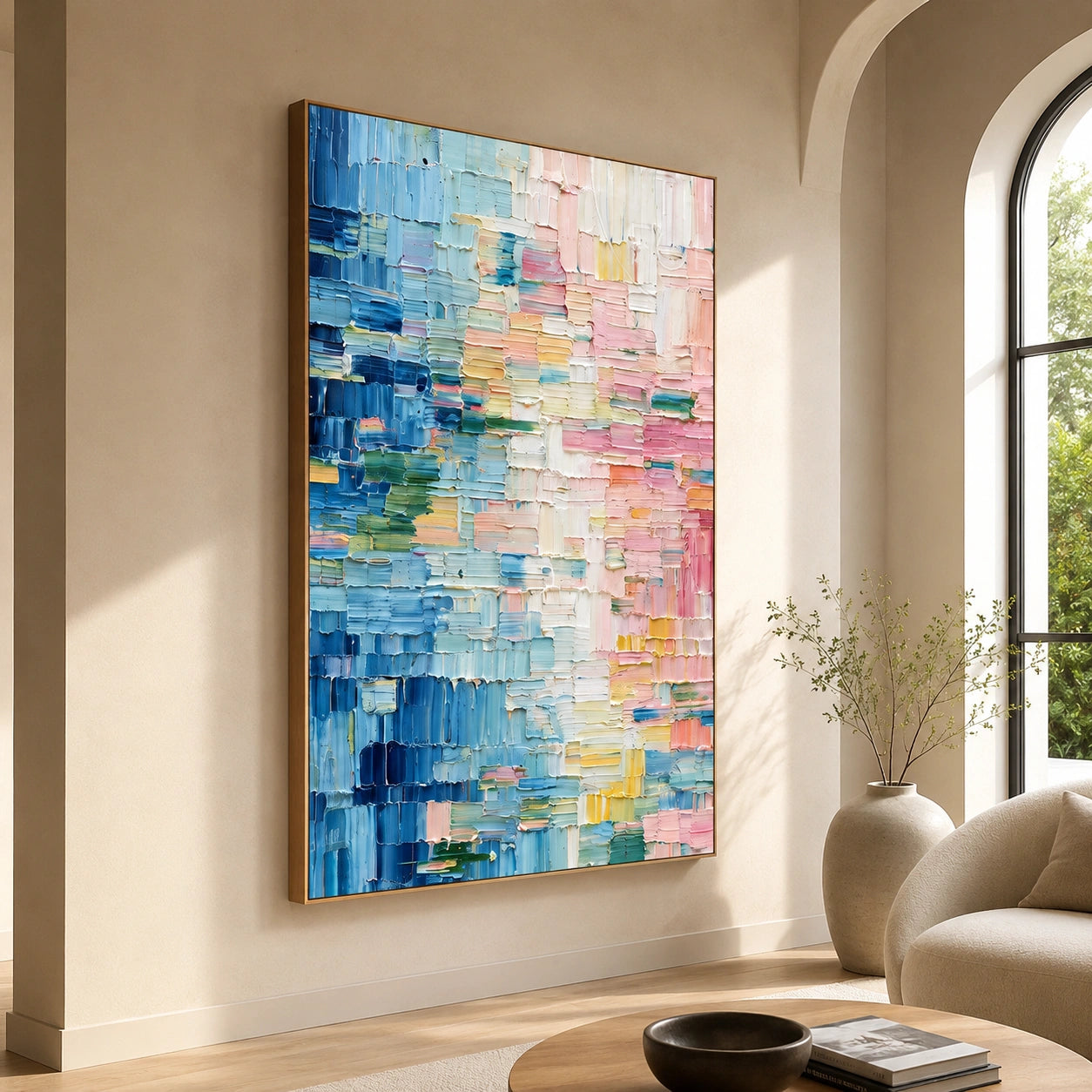 Abstract Textured  Wall Art #AT184