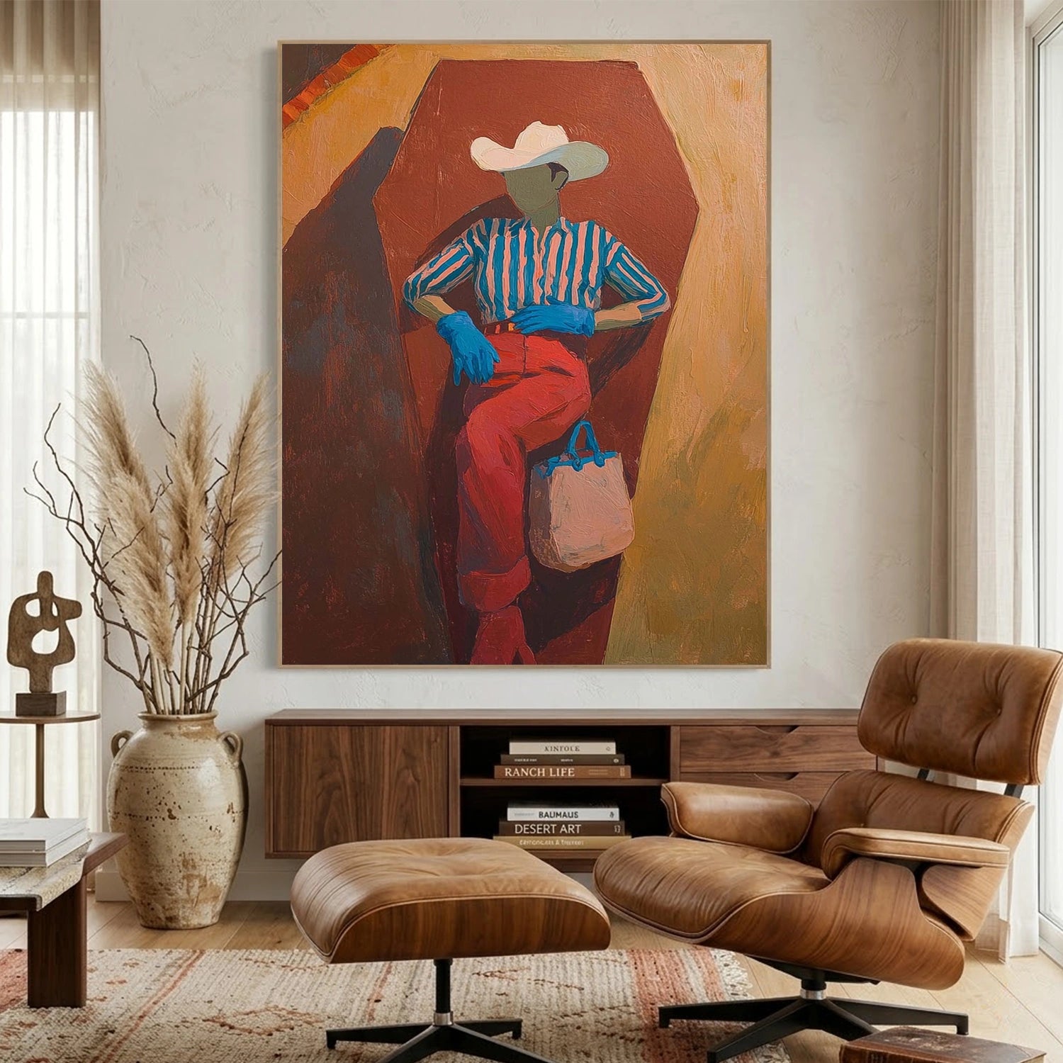 Vintage Americana Art #VT055