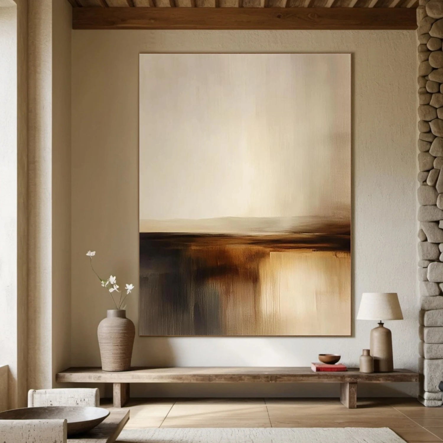 Abstract Canvas Wall Art #AP330