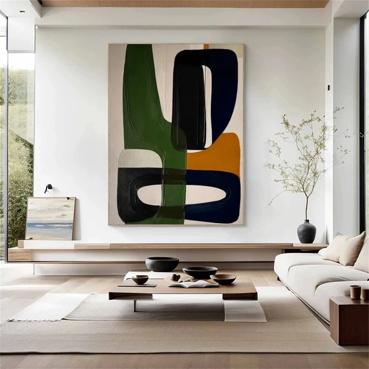 Abstract Textured Wall Art #AT132