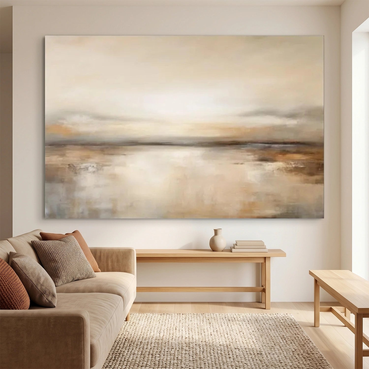 Abstract Canvas Wall Art #AP383