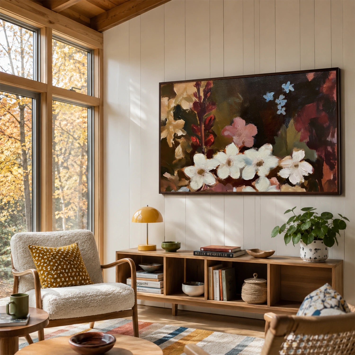 Flower Abstract Wall Art #FP203