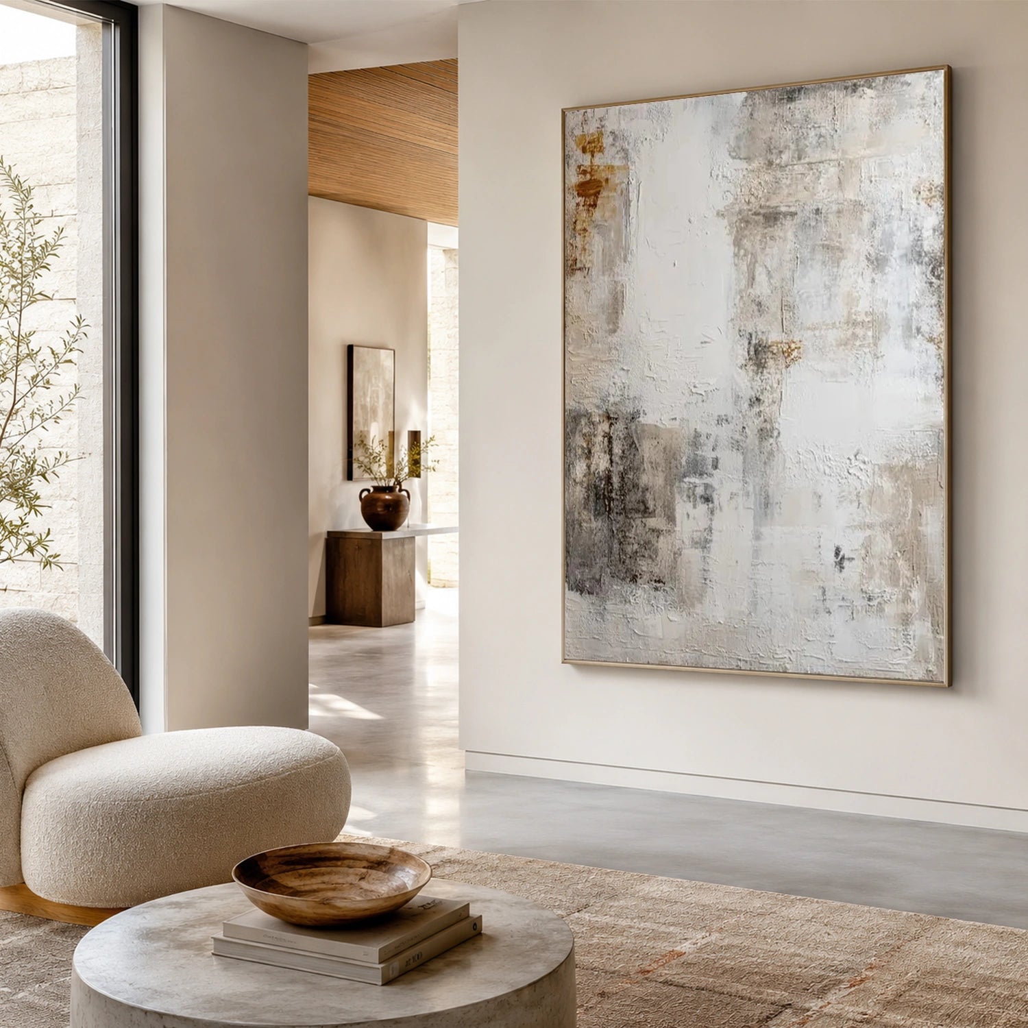 Abstract Textured Wall Art #AT173