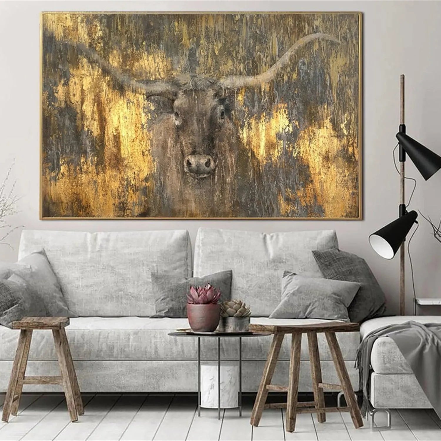 Animal Canvas Art Painting #AC016