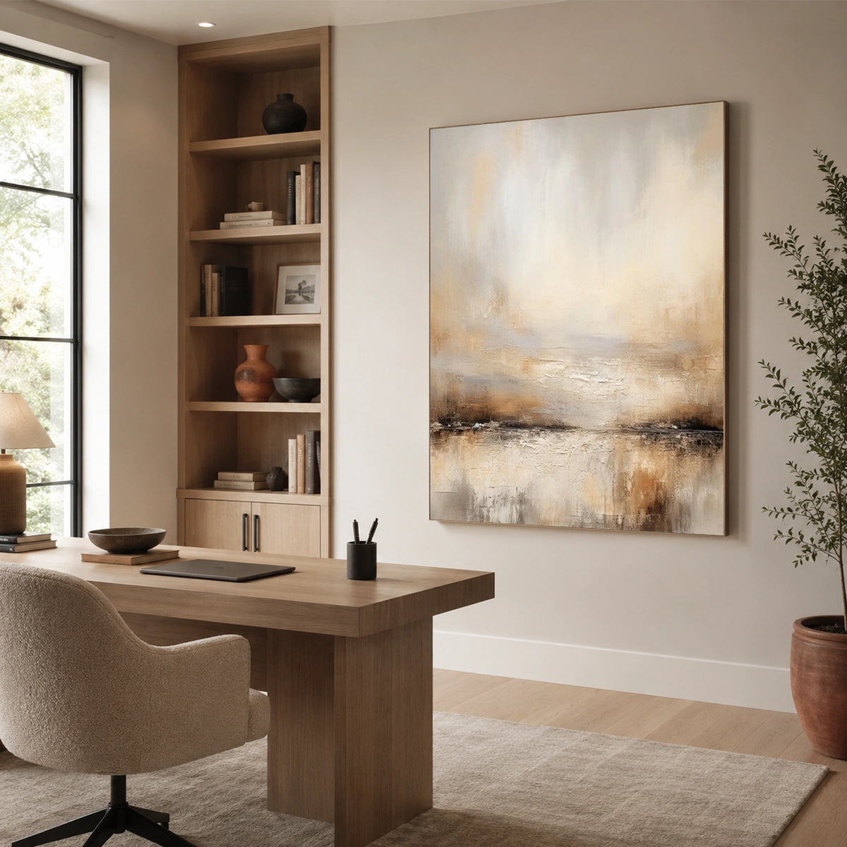 Abstract Canvas Wall Art #AP412