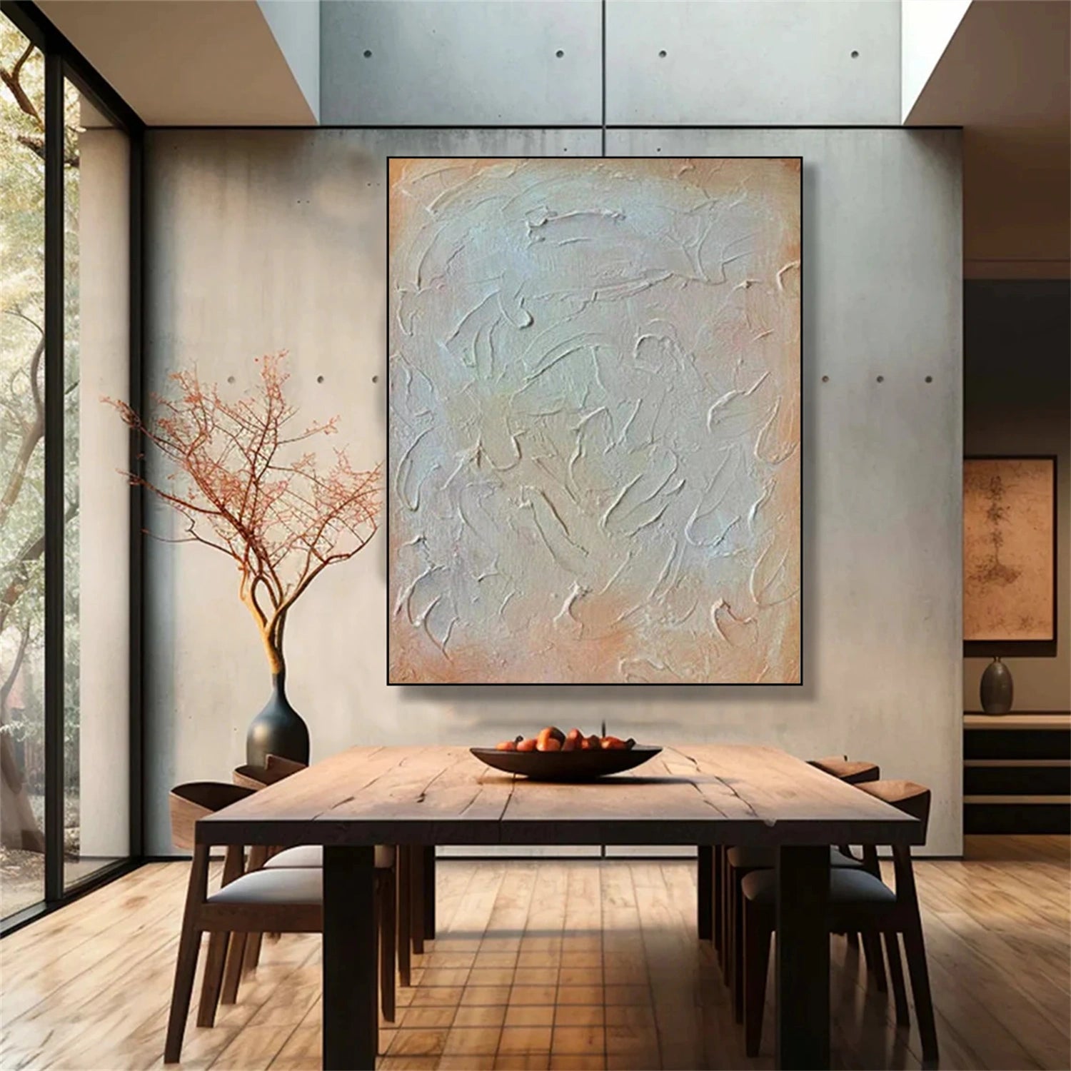 Abstract Textured Wall Art #AT155