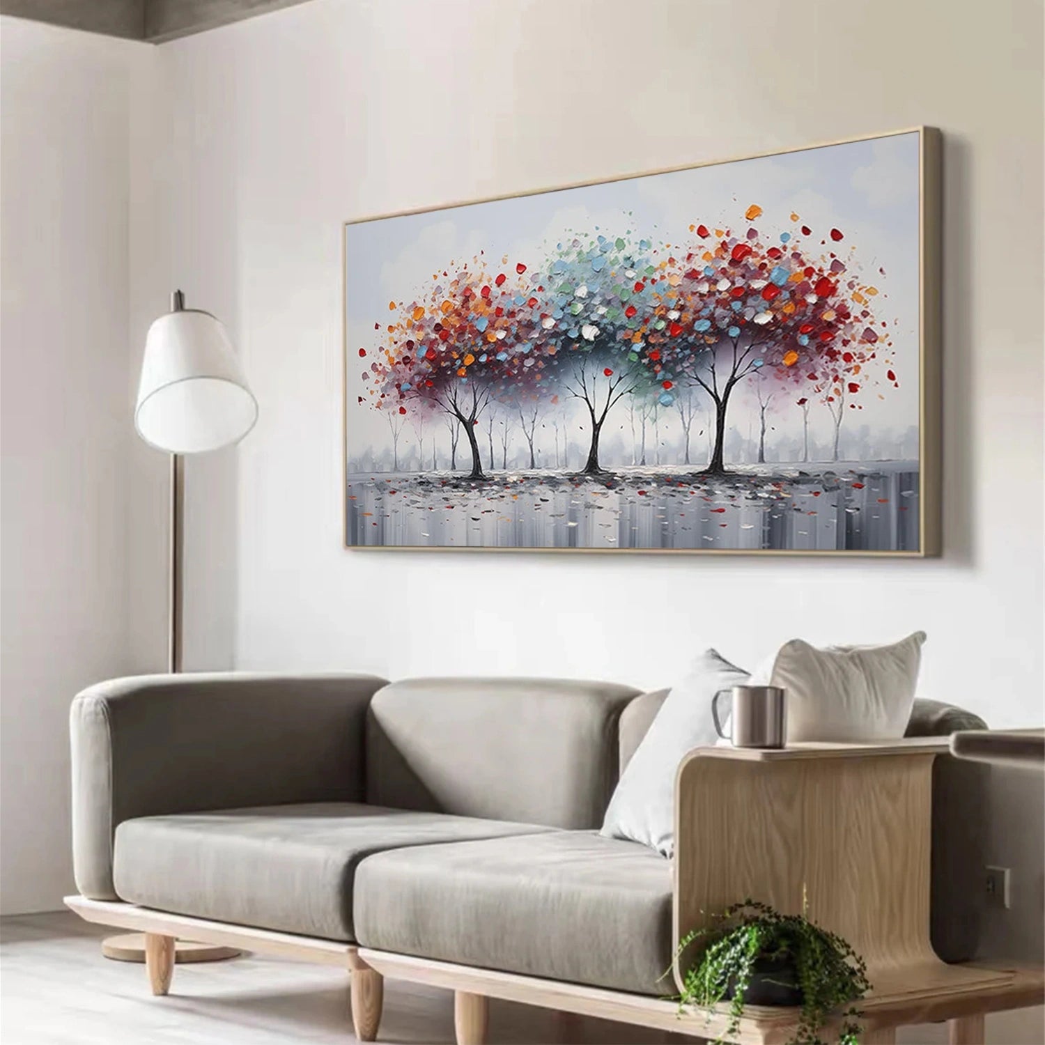Tree Abstract Wall Art #TP090