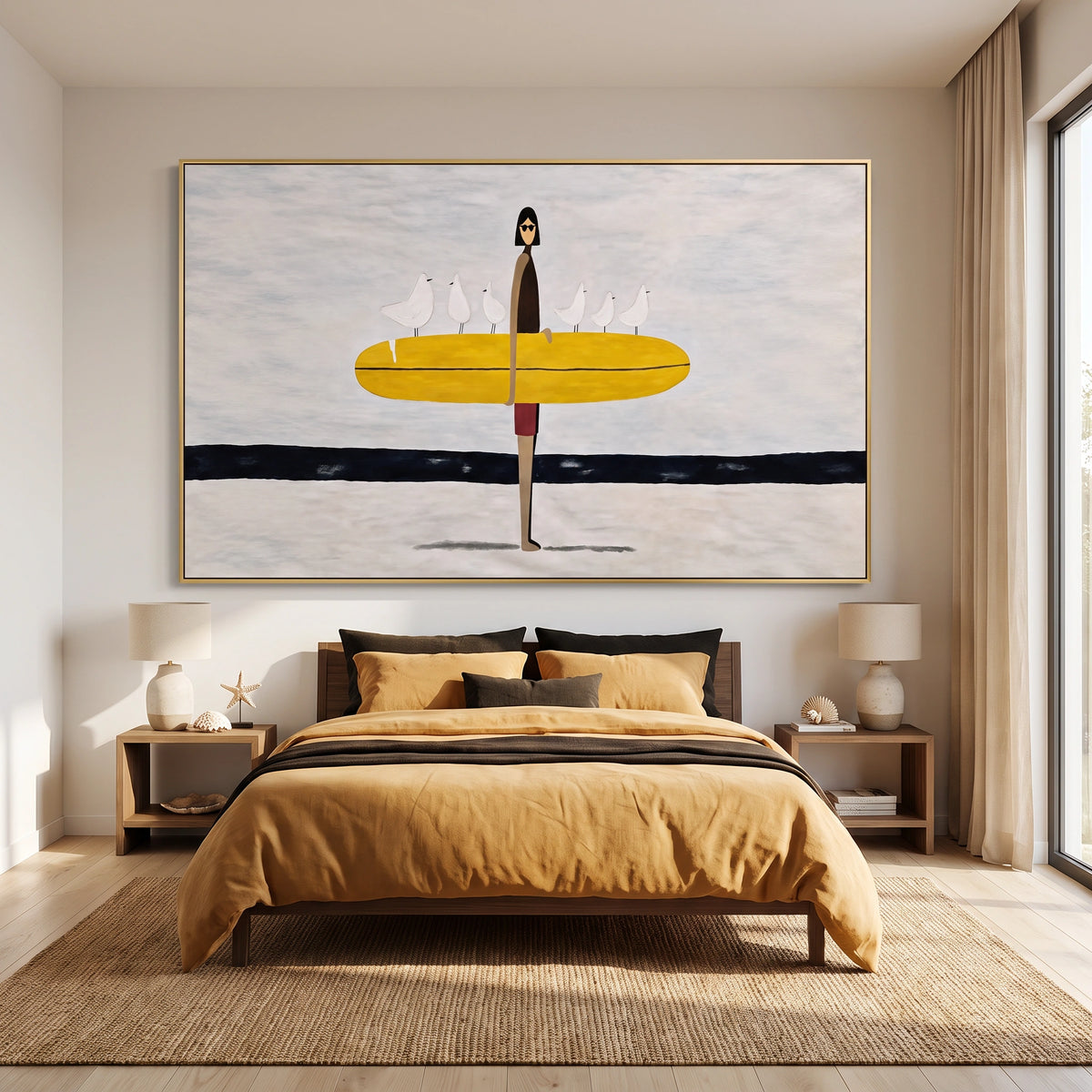 Abstract Portrait Canvas Art #AE193