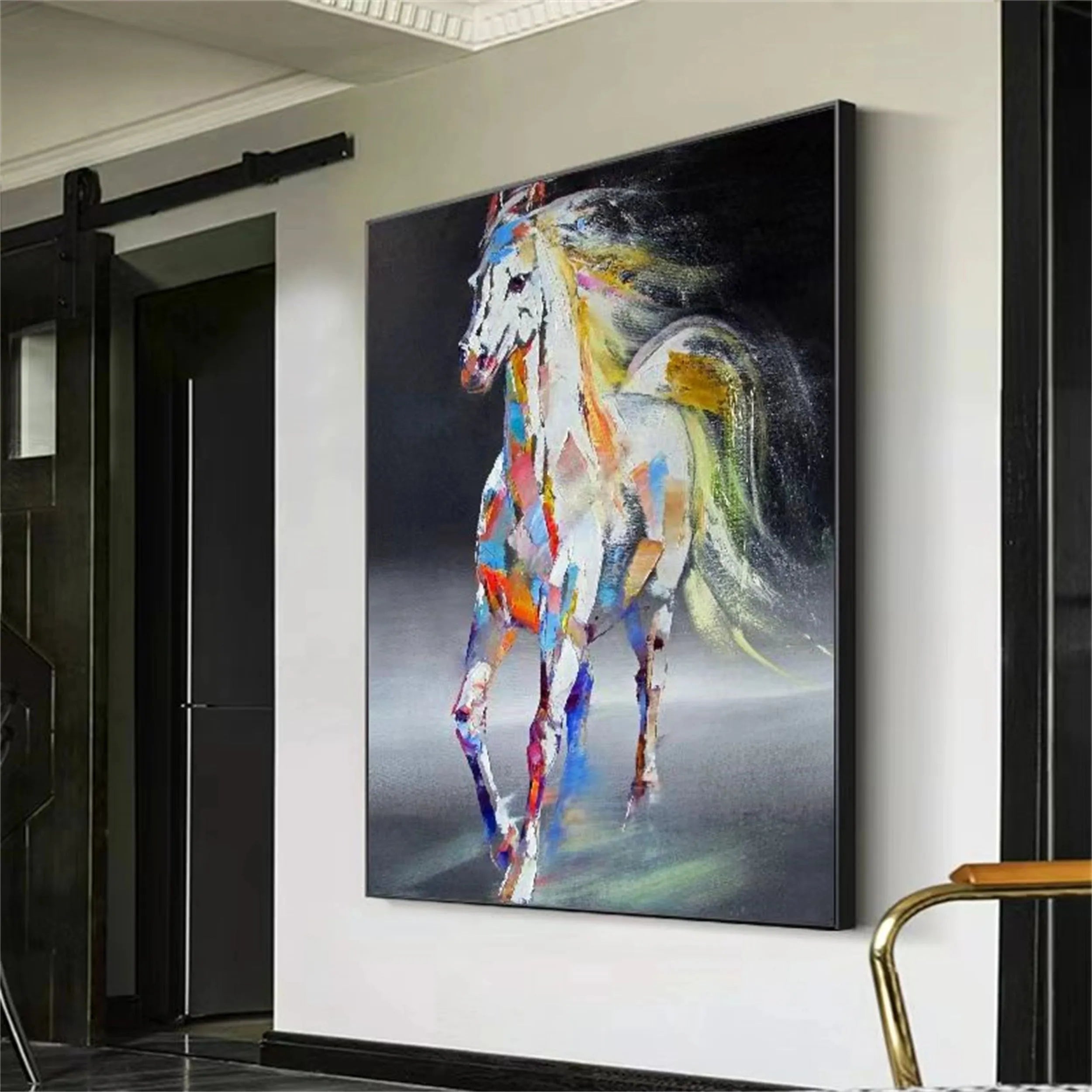 Animal Canvas Art Painting #AC012