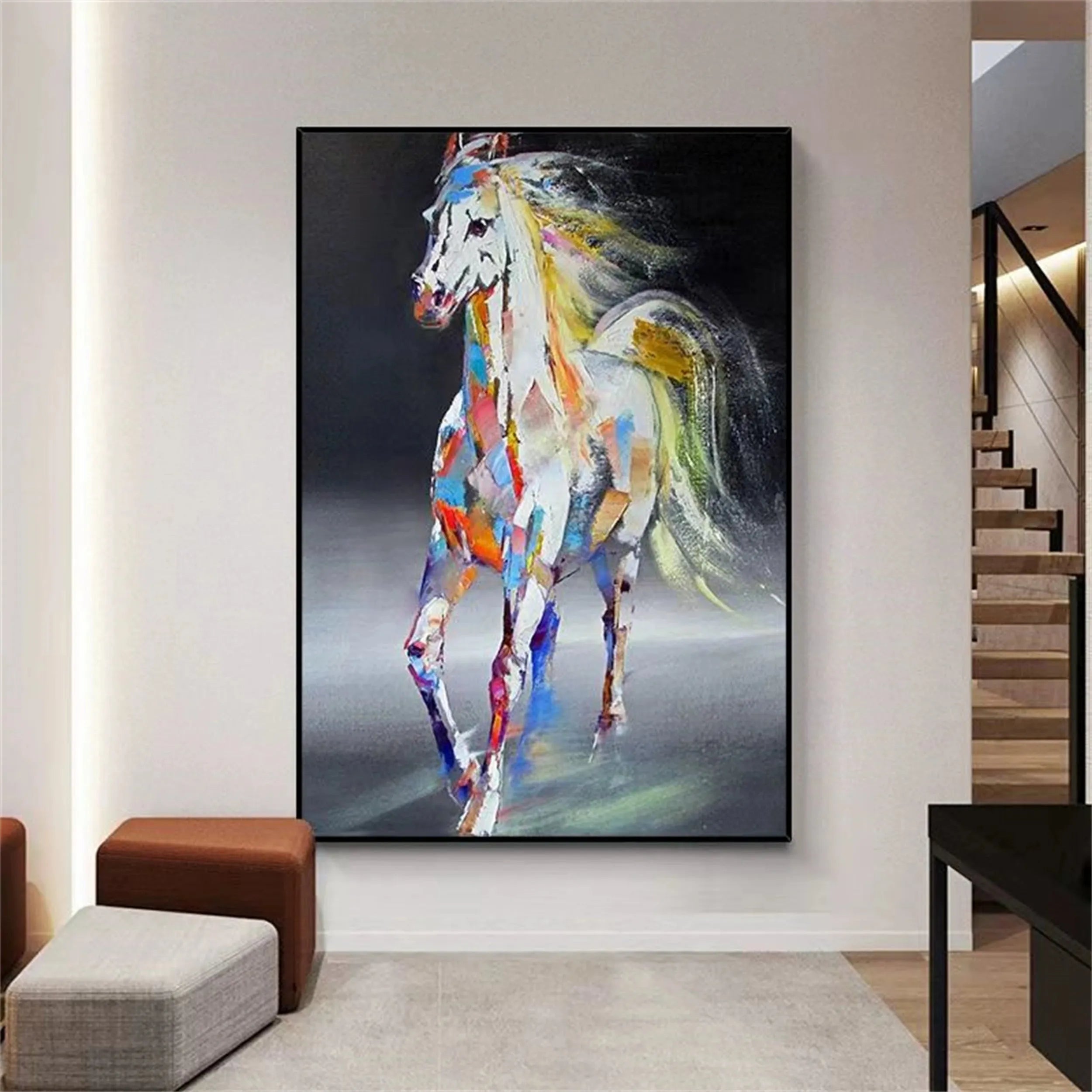 Animal Canvas Art Painting #AC012