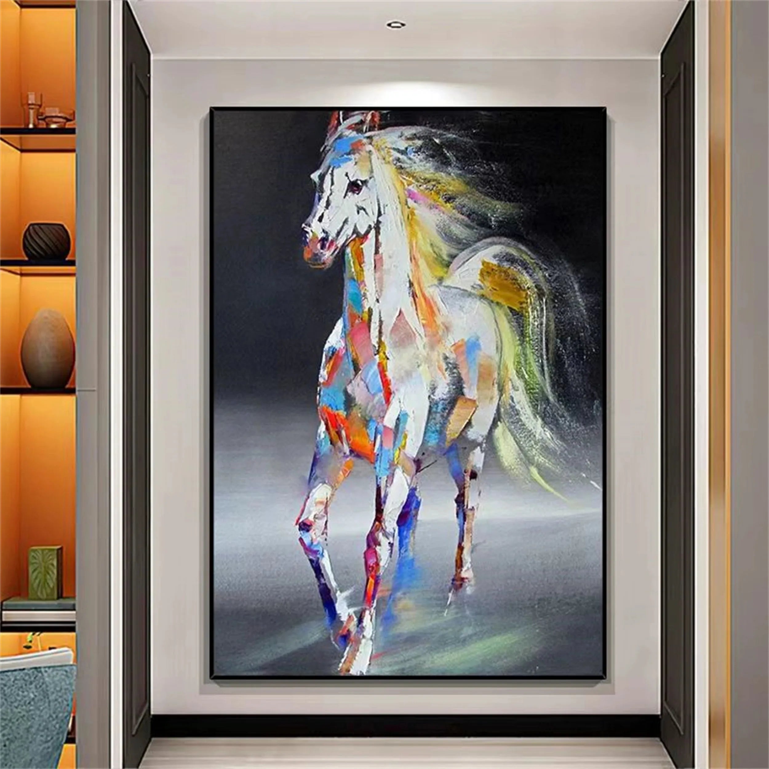 Animal Canvas Art Painting #AC012