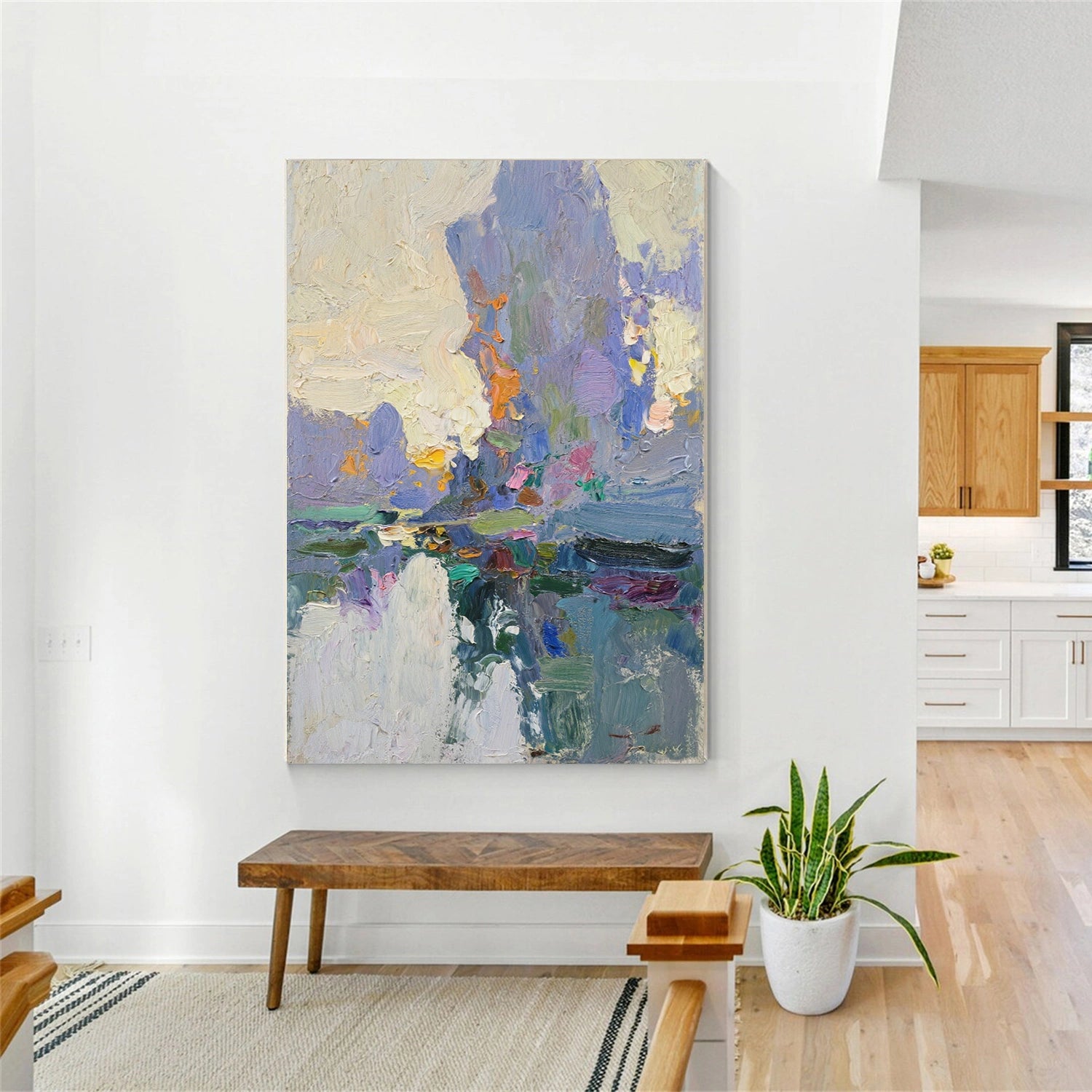 Colorful Abstract Canvas Wall Art #AP271