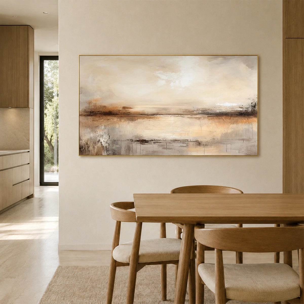 Abstract Canvas Wall Art #AP409