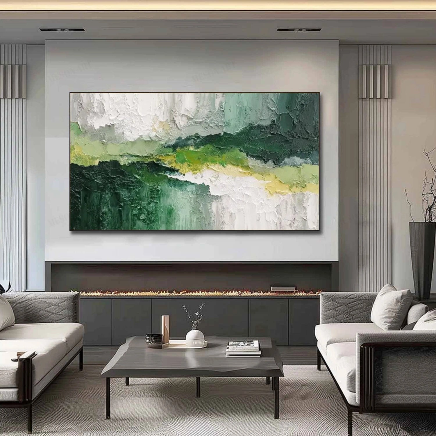 Abstract Textured Wall Art #AT115