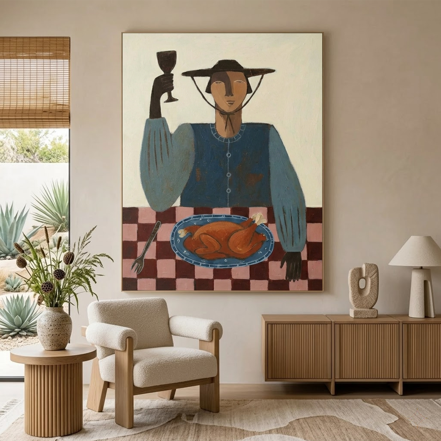 Vintage Americana Art #VT030