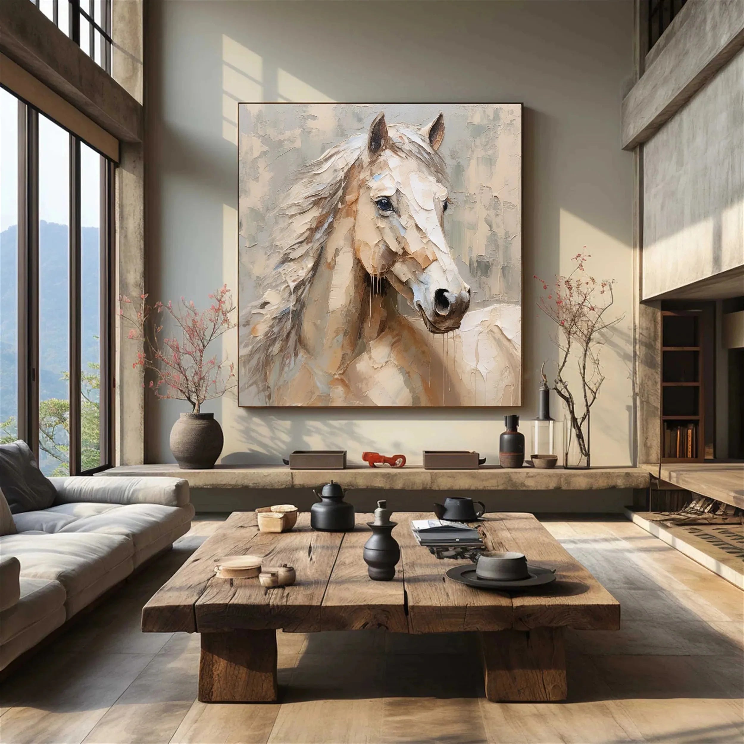 Animal Canvas Art Painting #AC004