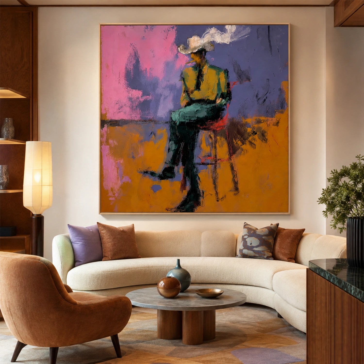 American Western Cowboy Art #VT246