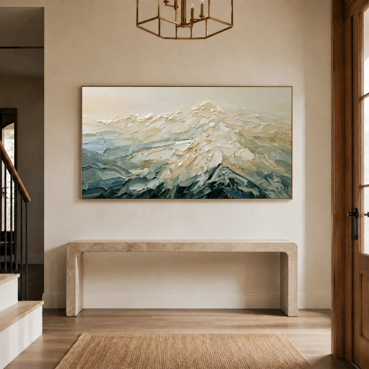 Abstract Textured Wall Art #AT199