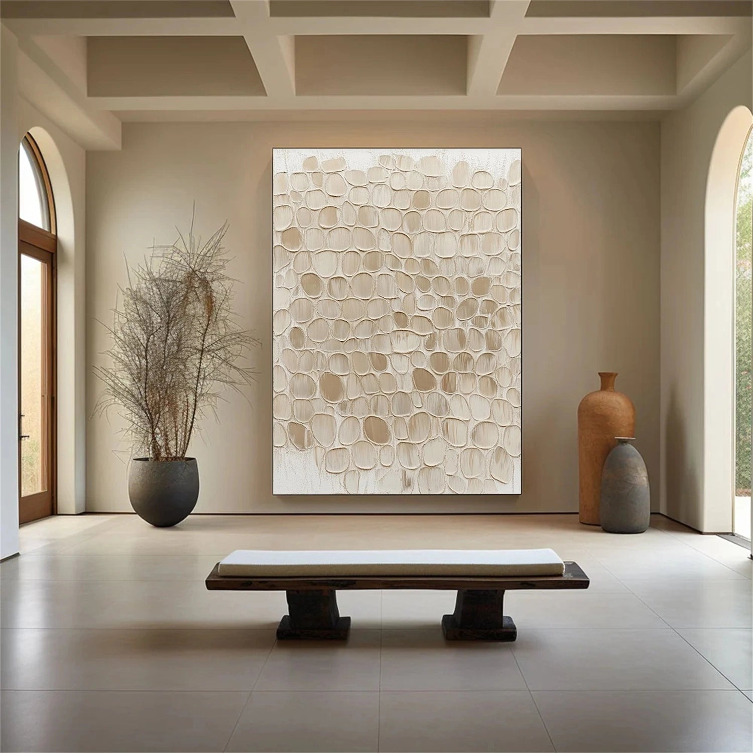 Abstract Textured Wall Art #AT149