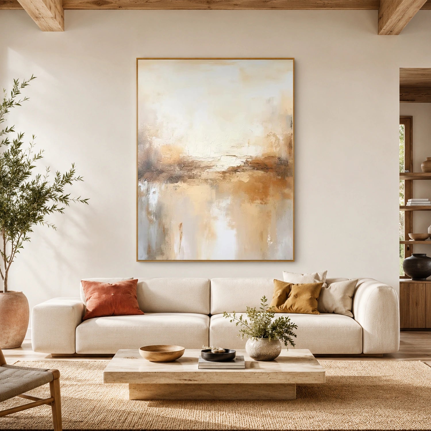 Abstract Textured Wall Art #AT175