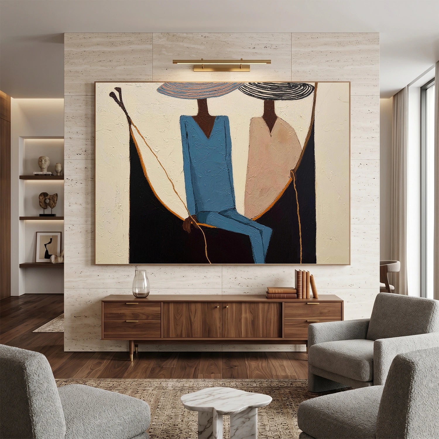Vintage Americana Art #VT079