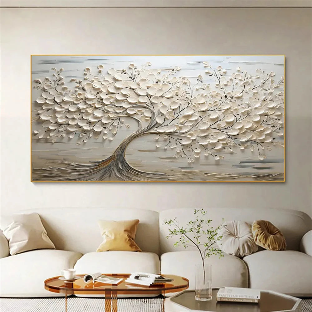 Tree Textured Painting Canvas #TP015