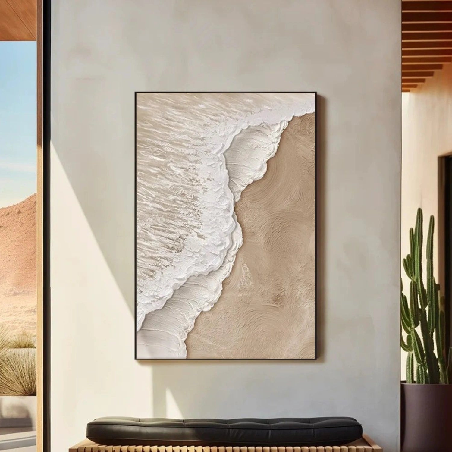 Ocean Abstract Textured Wall Art #OP035